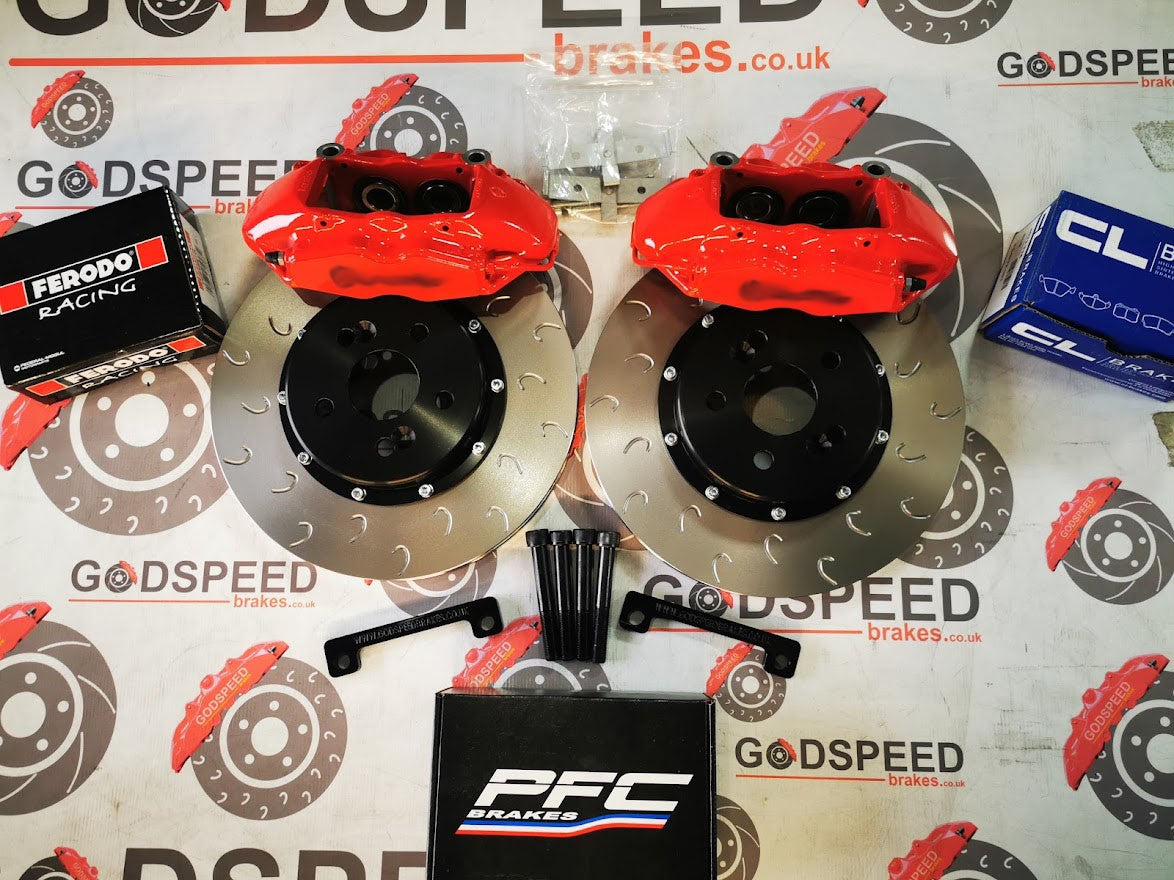 Clio 3/Megane 2 RS Front 330mm kit with Megane 3 Large calipers