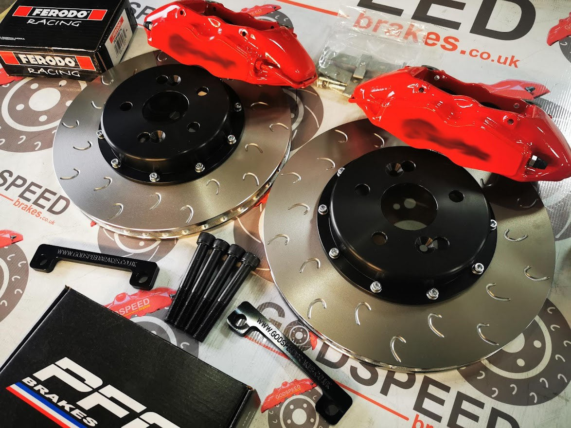 Clio 3/Megane 2 RS Front 330mm kit with Megane 3 Large calipers