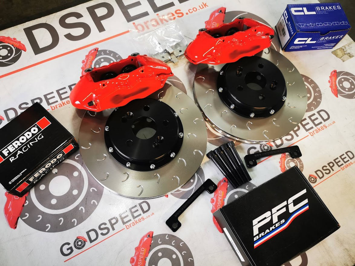 Clio 3/Megane 2 RS Front 330mm kit with Megane 3 Large calipers