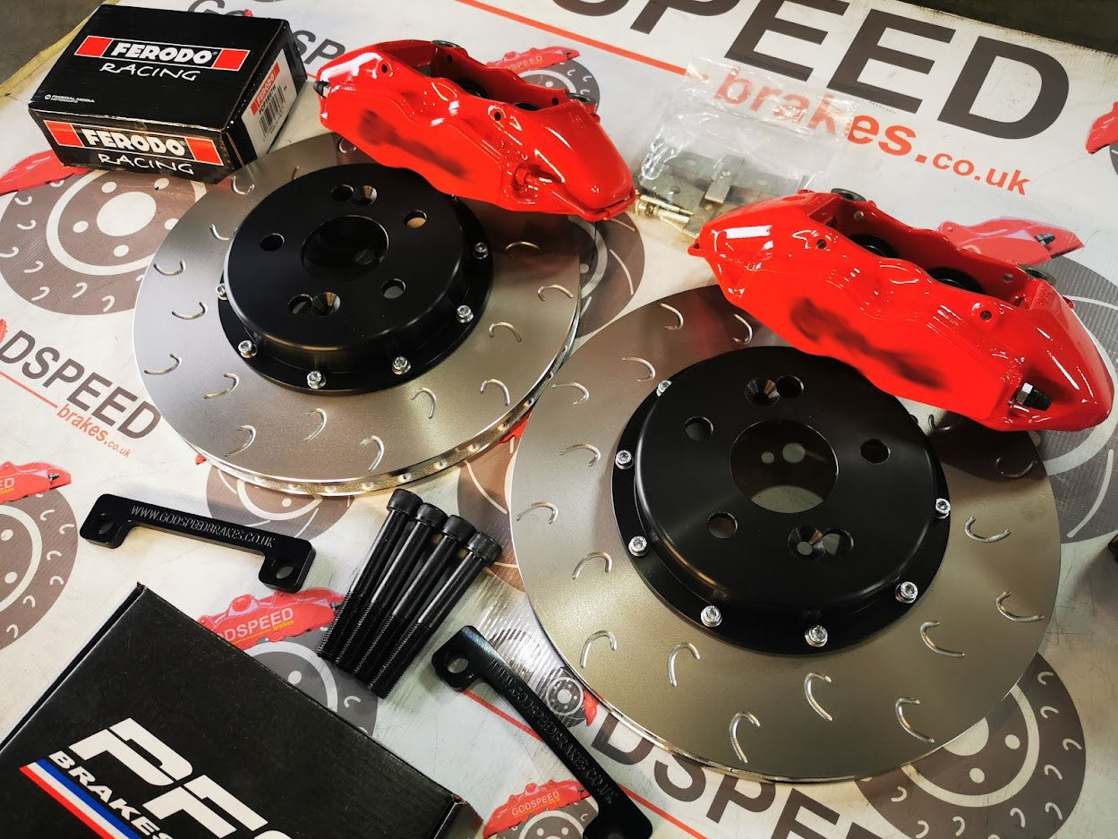 Clio 3/Megane 2 RS Front 330mm kit with Megane 3 Large calipers