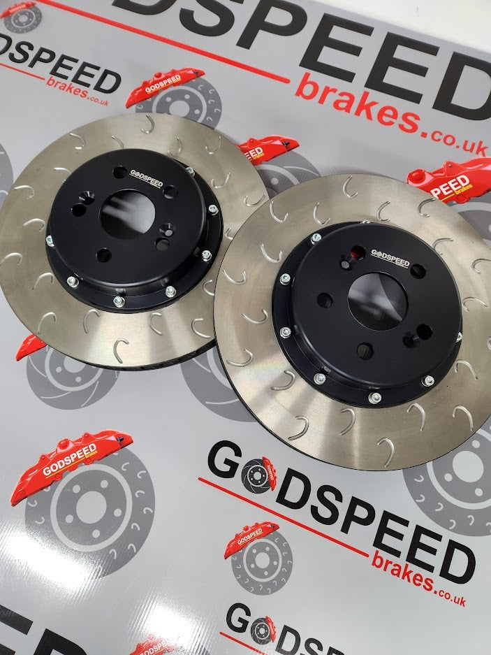 Clio 3 / Meg 2 330mm Discs and bells for Megane 3 Calipers