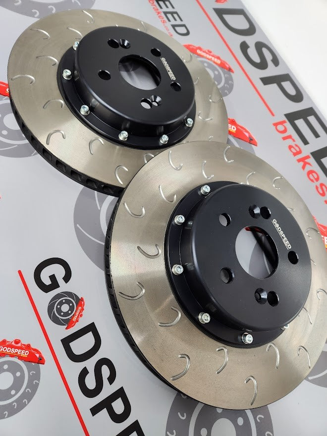 Clio 3 / Meg 2 330mm Discs and bells for Megane 3 Calipers