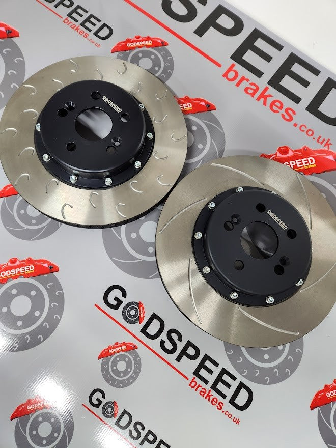Clio 3 / Meg 2 330mm Discs and bells for Megane 3 Calipers