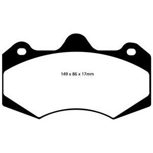 EBC Bluestuff NDX AP Caliper DP5042NDX Pads