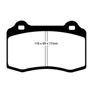 Focus MK1 RS Bluestuff NDX Front Pads