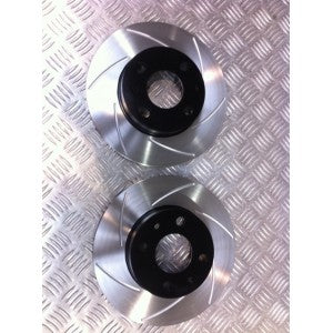 Fiat 500 Abarth Grooved Rear Discs