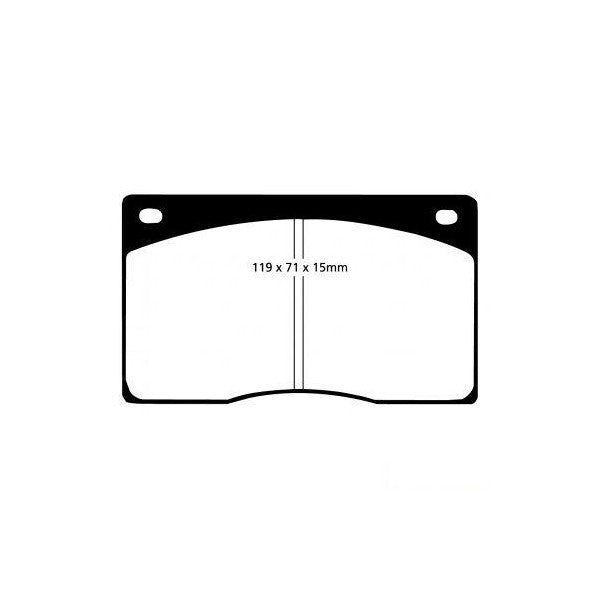 335mm Big Brake Kit Replacement Bluestuff NDX Pads