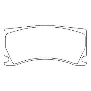 Astra 888 Front Bluestuff NDX Pads