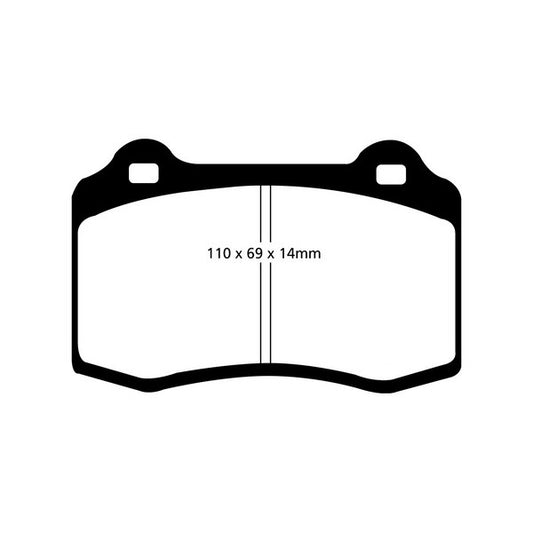 Volvo s60 R Rear Ferodo DS2500 Pads