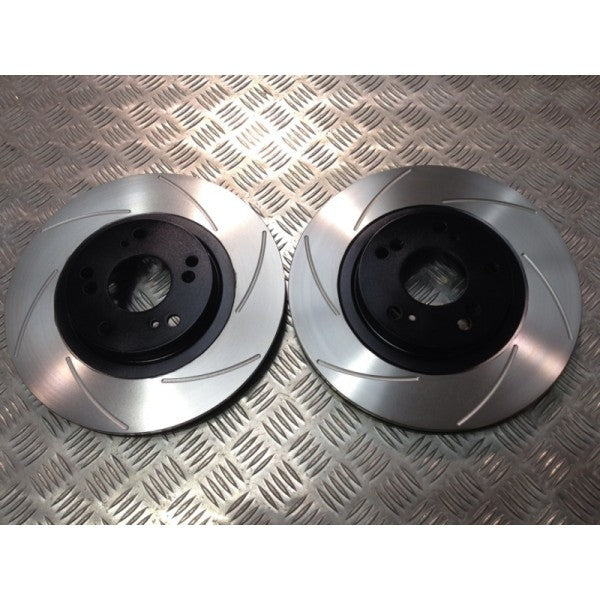 thumbnail image 2 of Mintex Grooved Front Brake Discs & Pads Kit – Civic Type R EP3 – 300mm – 5x114.3 – UK Made 2 of 4