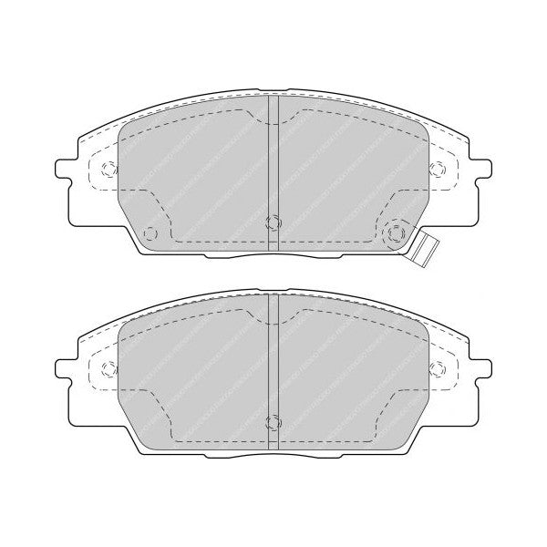 Civic Type R Ep3 Front Ferodo Ds2500 Pads