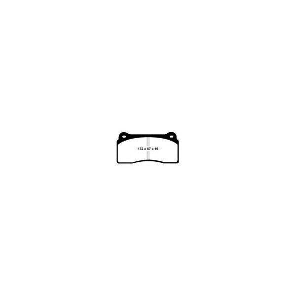 Nissan GTR Rear Ferodo DS2500 Pads