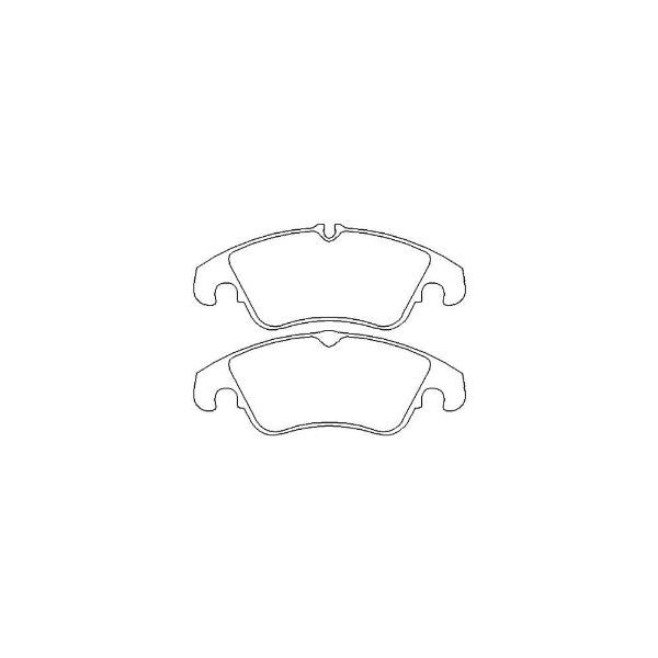 Focus RS Mk 2 Front Ferodo DS2500 Pads