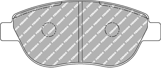 Fiat 500 Abarth Front Ferodo Ds2500 Pads