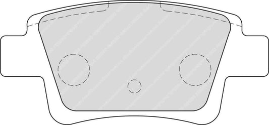 Corsa VXR Rear Ferodo Ds2500 Pads