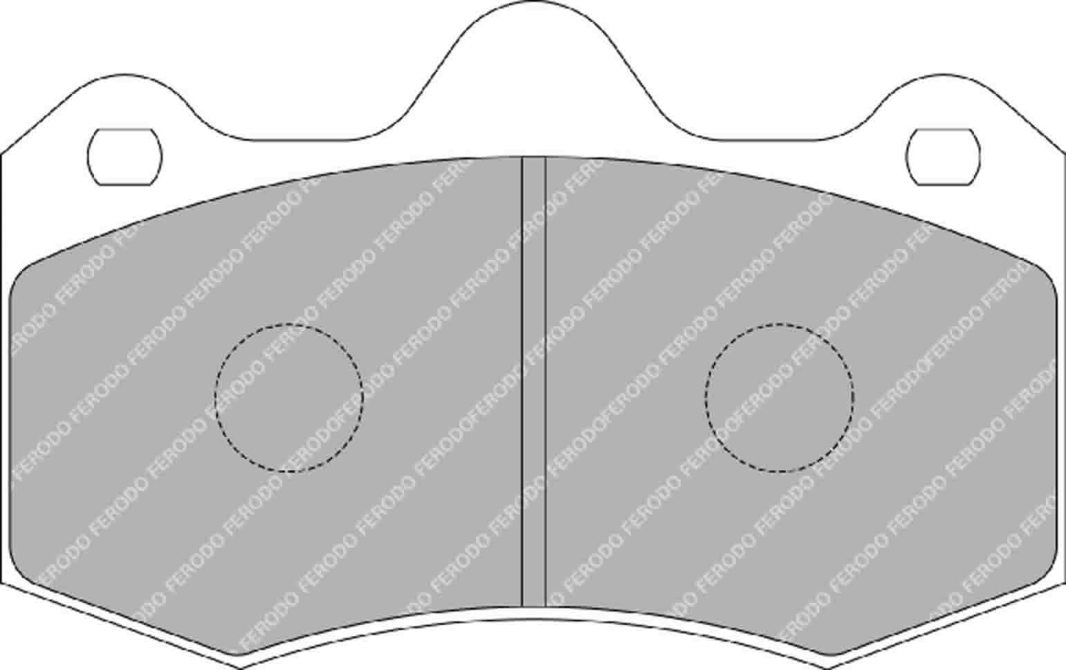 Ferodo Ds2500 CP6600 Pads