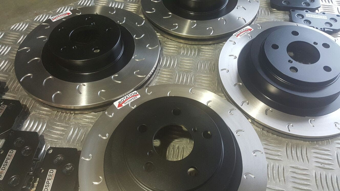 2001+ WRX F&R G Hook Discs & Kevlar Pads