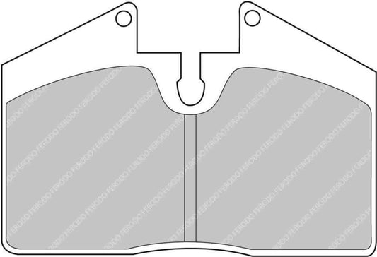 Mountune/Alcon Ferodo Ds2500 Pads