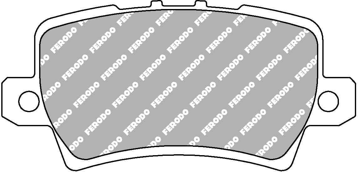 Civic Type R FN2 Rear CL RC5+ Pads