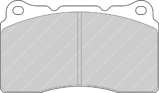 Civic Type R FK2 Front Ferodo Ds2500 Pads
