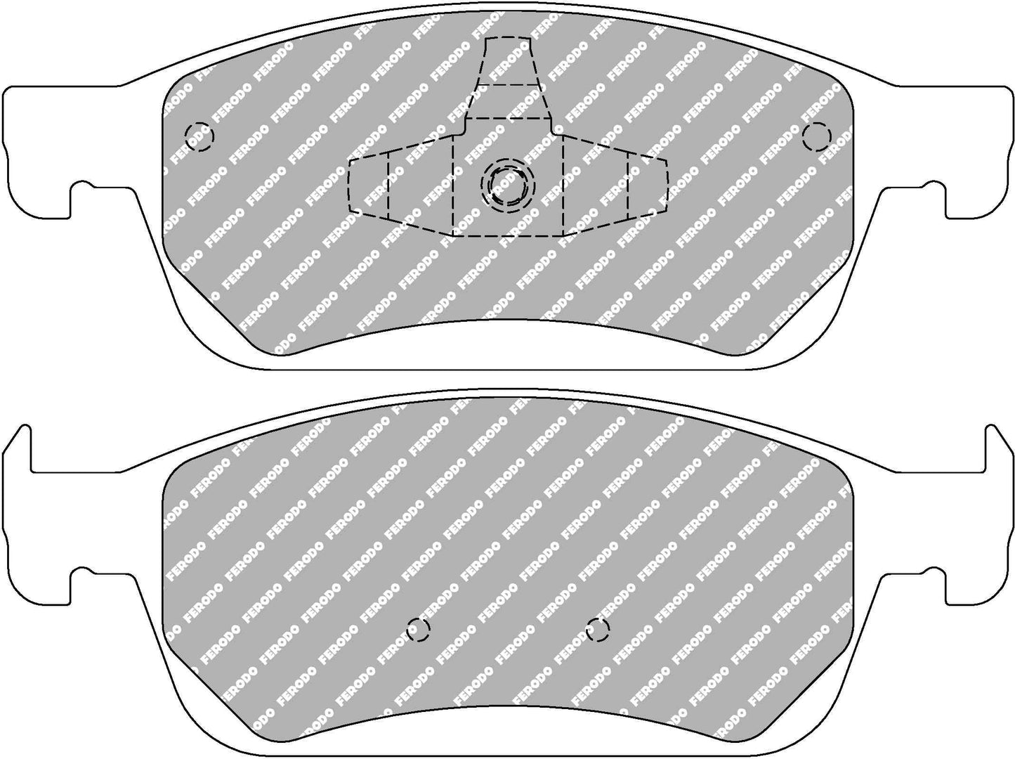 Focus MK 3 ST Front Ferodo Ds2500 Pads