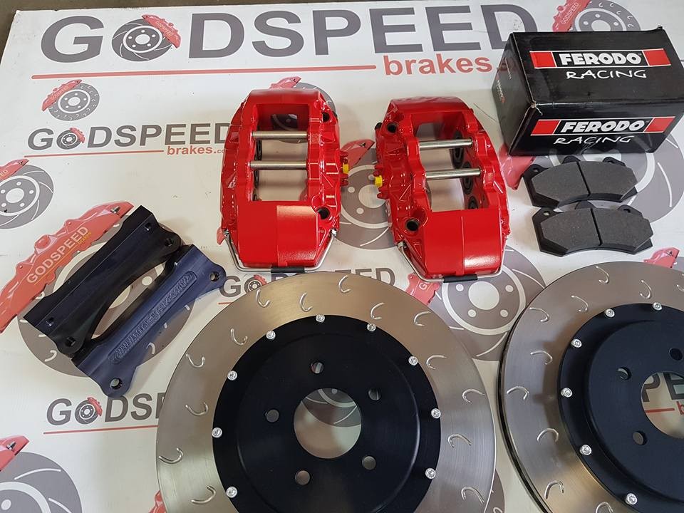 Mitsubishi Evo 5-9 Front 355mm AP 6 Pot Kit
