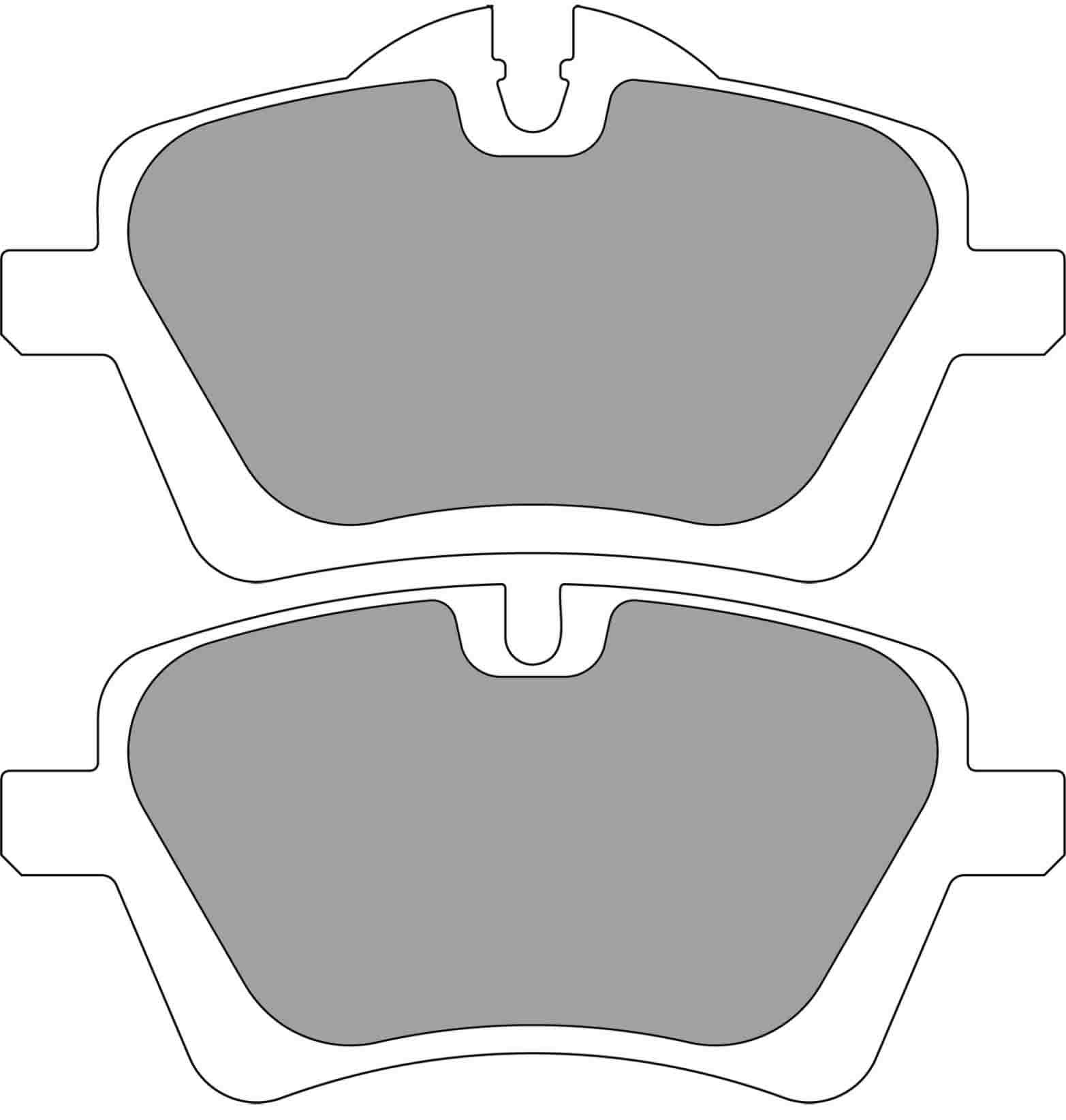 R56 Mini Cooper S Front Ferodo Ds2500 Pads
