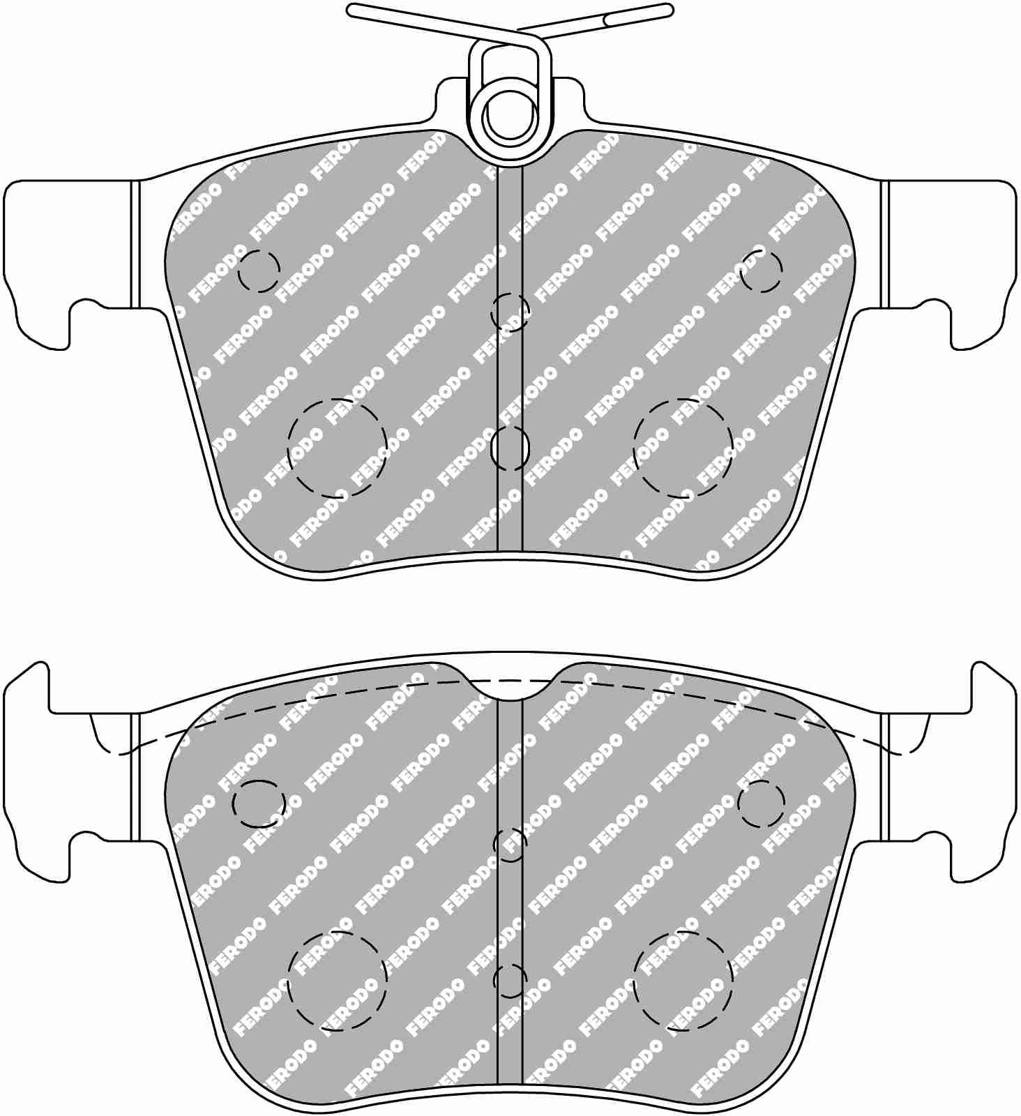 Golf 7 R Rear Bluestuff NDX Pads