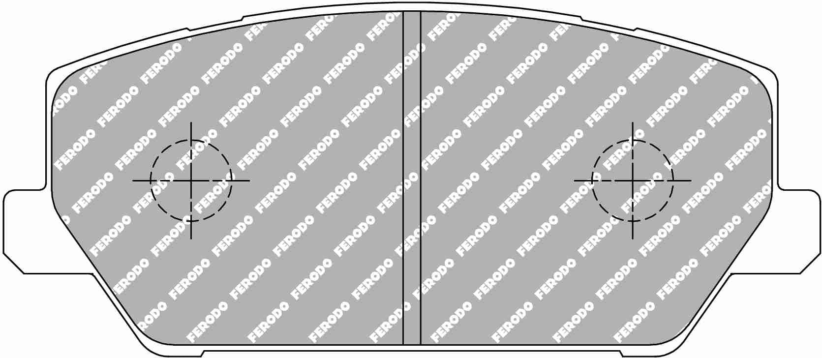 Hyundai I30 N Front Ferodo Ds2500 Pads