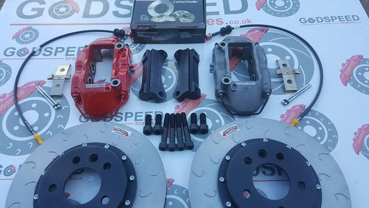 Vw T5 Transporter alloy 4 pot caliper 340mm Kit