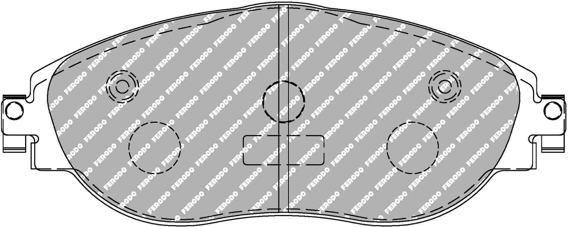 Audi S3 8V Front Ferodo Ds2500 Pads