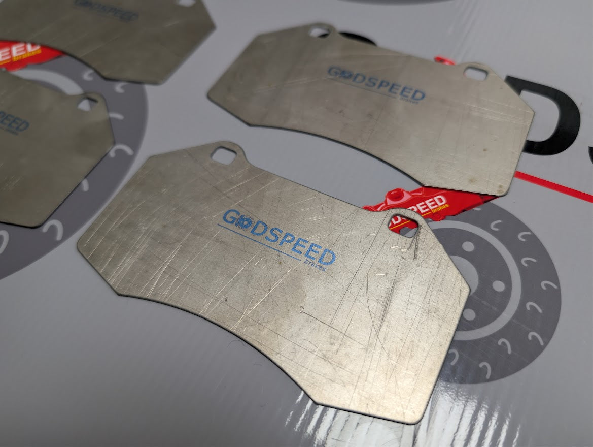 Alpine A110 Front Titanium caliper shims