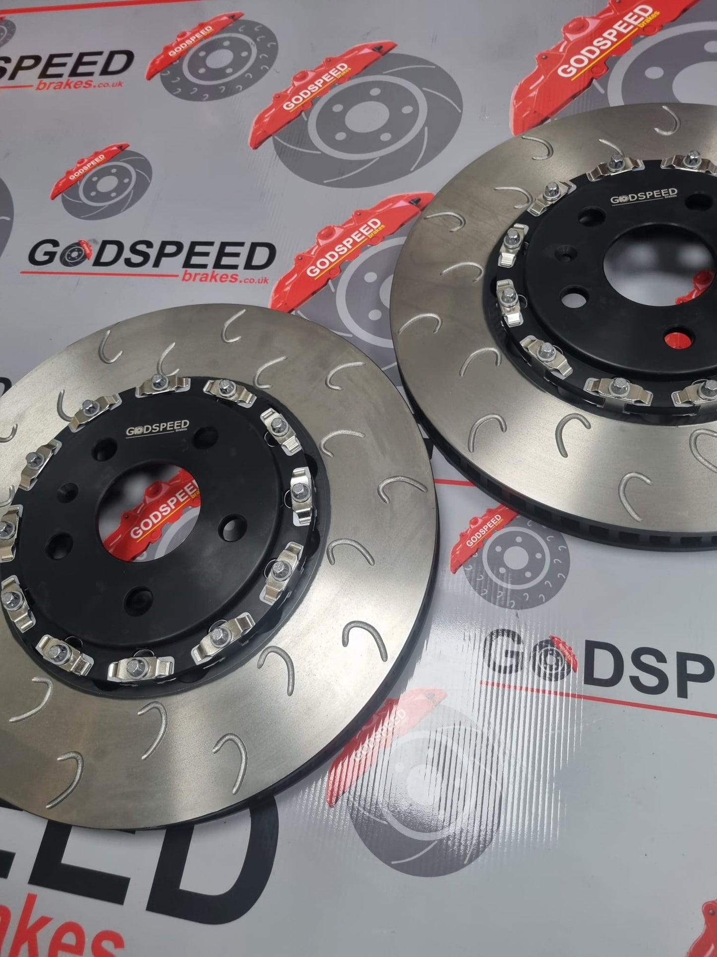 Golf 7/7.5R/VRS/Cupra/S3 MQB Front 2 Piece Discs and Bells