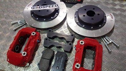 New Impreza Godspeed 4 Pot Kit With 330mm 2 Piece Discs and Bells