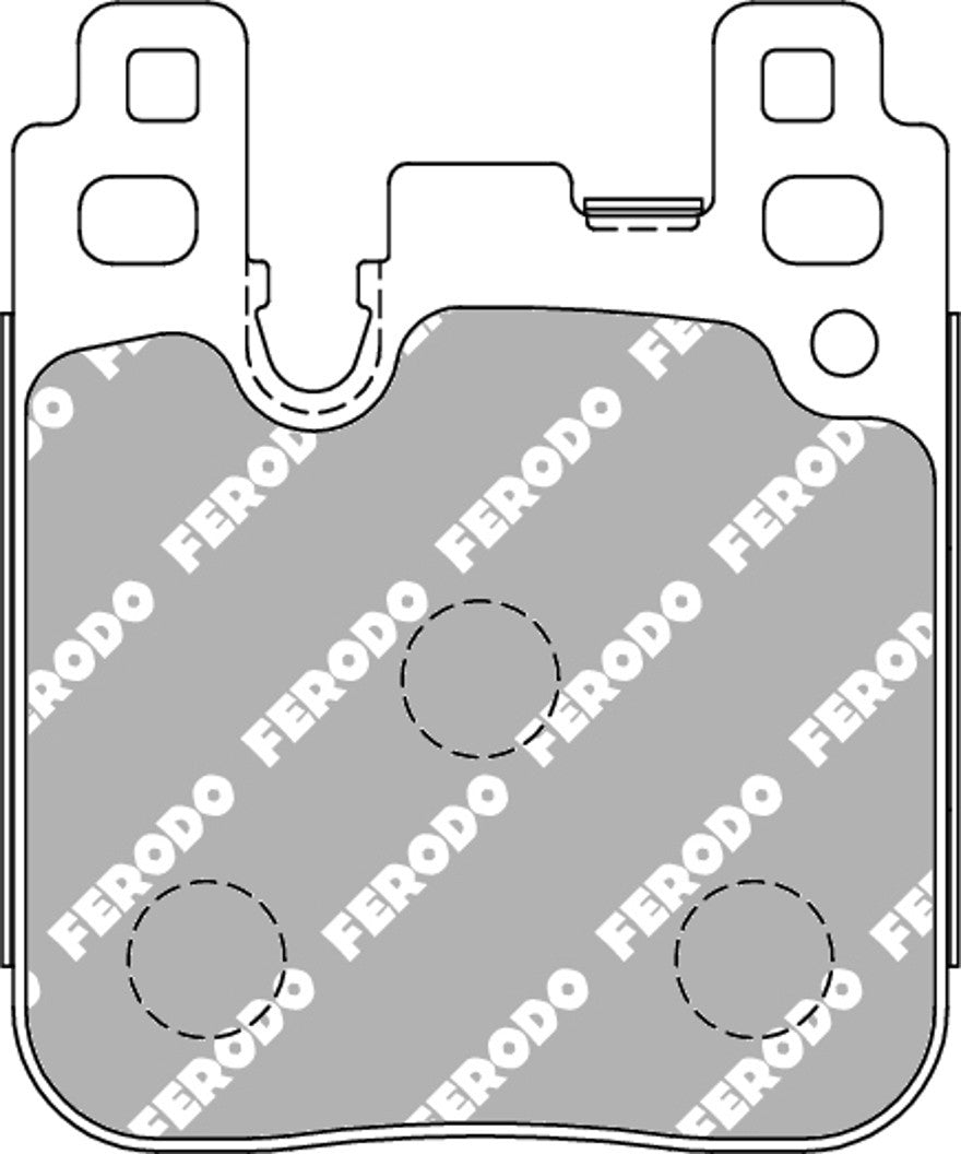 F20/21 135i/140i Rear Ferodo Ds2500 pads 