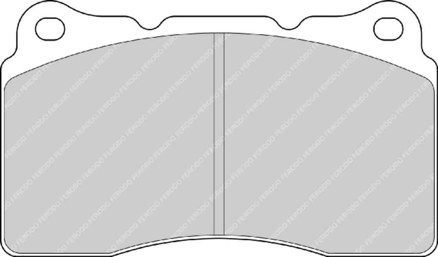 Megane 3 Rs Front EBC RP-X Pads 