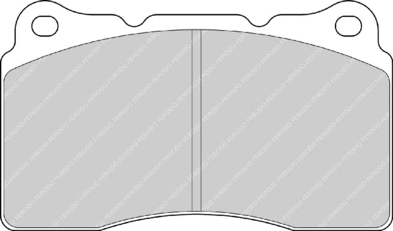 Megane 3 Rs Front EBC RP-X Pads 