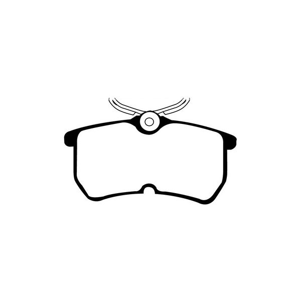 ST170/ RS Kevlar Rear Pads – Godspeed Brakes