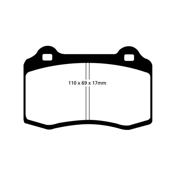 Focus MK1 RS Ferodo DS2500 Front Pads