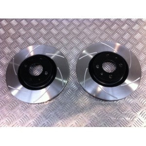 Fiat 500 Abarth Grooved Front Discs 