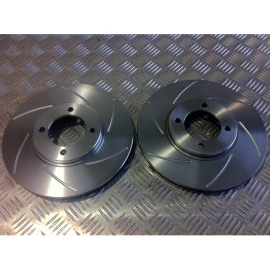 Capri 2.8i 247mm Vented Grooved Discs 