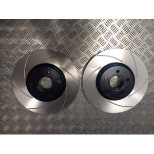 Focus Mk2 ST 225 Front Grooved Discs 