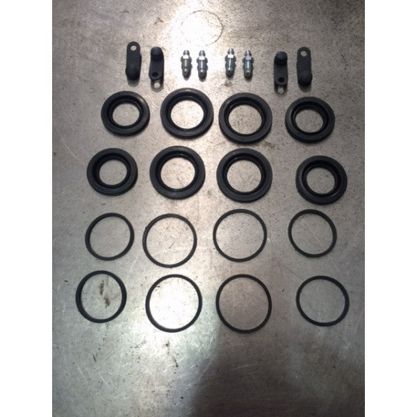 Impreza STI Front Gold Brembo Caliper Rebuild Kit Godspeed Brakes