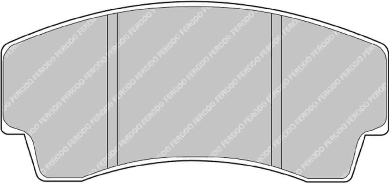 Ferodo Ds2500 CP5100 Pads 44mm Wide