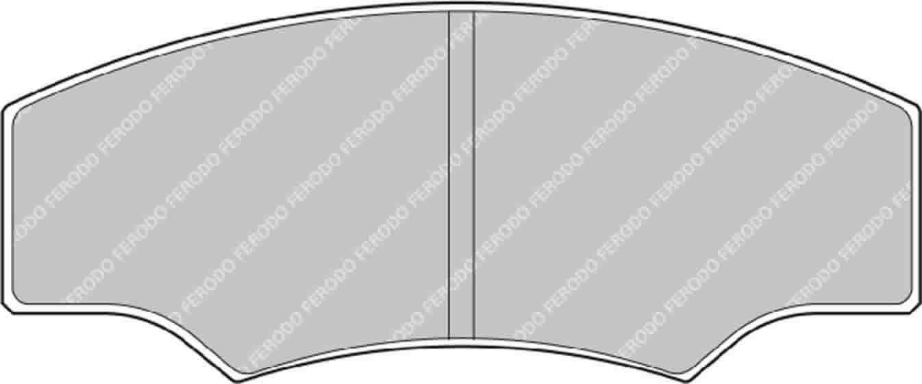 Ferodo Ds2500 CP5100 Pads 40mm Wide