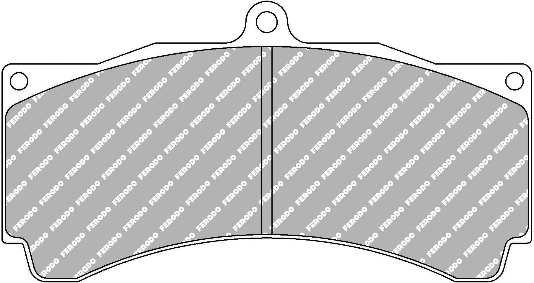 Ferodo Ds2500 CP5555 Pads For 355mm Discs 