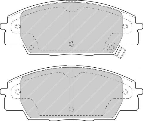 Civic Type R EP3 Front CL RC6 Pads 