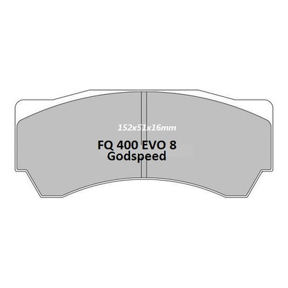 FQ400 EBC Bluestuff NDX Front Pads