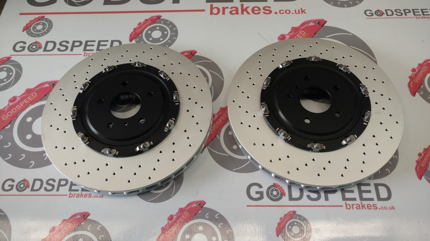 Nissan GTR OEM Brembo Front Discs and Bells 