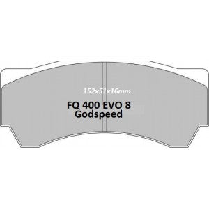 FQ400 EBC Bluestuff NDX Front Pads